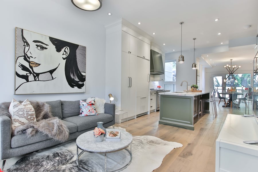 Modern Atlanta kitchen with multiple appliance brands shown in a reliability comparison